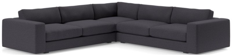 Oceanside Low 3-Piece L-Shaped Sectional Sofa - image 0 of 10