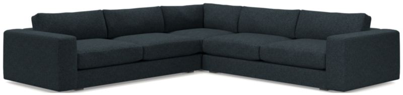 Oceanside Low 3-Piece L-Shaped Sectional Sofa - image 0 of 10