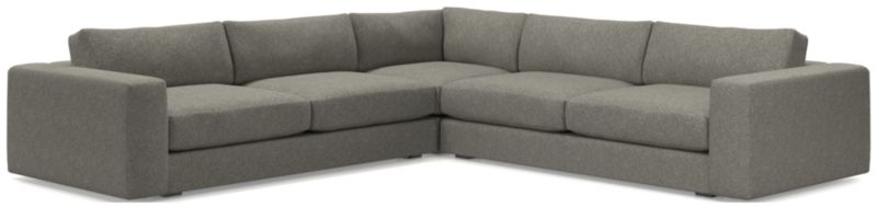 Oceanside Low 3-Piece L-Shaped Sectional Sofa - image 0 of 10