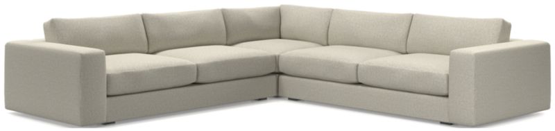 Oceanside Low 3-Piece L-Shaped Sectional Sofa - image 0 of 10