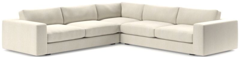 Oceanside Low 3-Piece L-Shaped Sectional Sofa - image 0 of 10