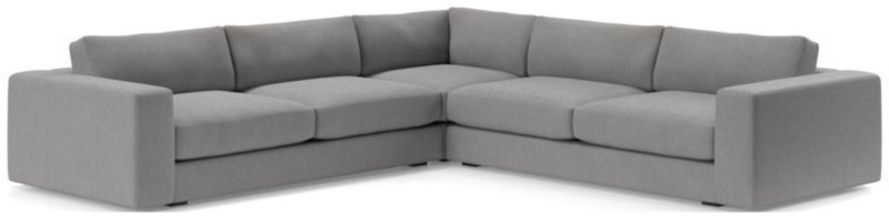 Oceanside Low 3-Piece L-Shaped Sectional Sofa - image 0 of 10