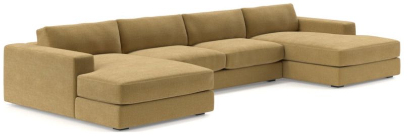 Oceanside Low 3-Piece Double Chaise Sectional Sofa - image 0 of 10