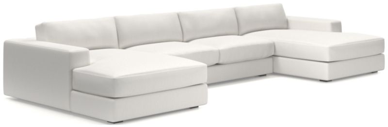 Oceanside Low 3-Piece Double Chaise Sectional Sofa - image 0 of 10