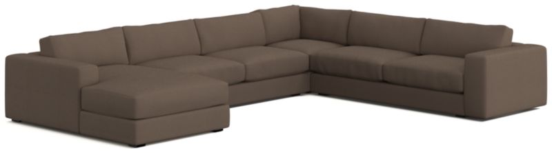 Oceanside Low 4-Piece Left-Arm Chaise Sectional Sofa - image 0 of 10