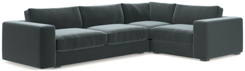 Oceanside Low 3-Piece L-Shaped Sectional Sofa - image 0 of 11