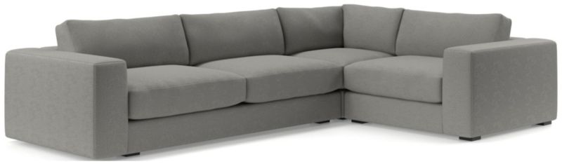 Oceanside Low 3-Piece L-Shaped Sectional Sofa - image 0 of 11