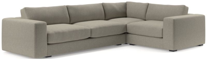 Oceanside Low 3-Piece L-Shaped Sectional Sofa - image 0 of 12