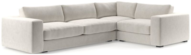 Oceanside Low 3-Piece L-Shaped Sectional Sofa - image 0 of 11