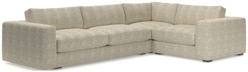 Oceanside Low 3-Piece L-Shaped Sectional Sofa - image 0 of 12