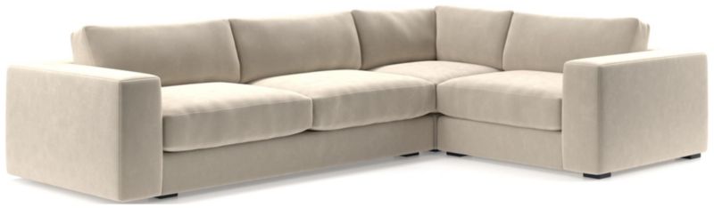 Oceanside Low 3-Piece L-Shaped Sectional Sofa - image 0 of 11