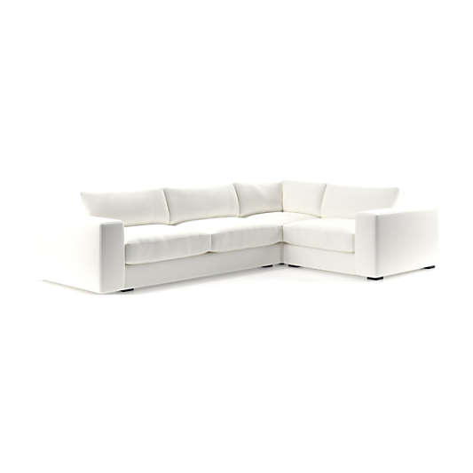 Oceanside Low 3-Piece L-Shaped Sectional Sofa