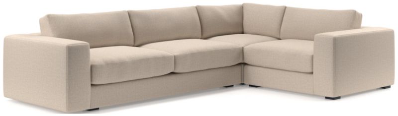 Oceanside Low 3-Piece L-Shaped Sectional Sofa - image 0 of 11