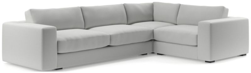 Oceanside Low 3-Piece L-Shaped Sectional Sofa - image 0 of 11