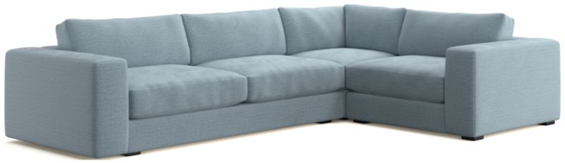 Oceanside Low 3-Piece L-Shaped Sectional Sofa - image 0 of 12