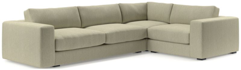 Oceanside Low 3-Piece L-Shaped Sectional Sofa - image 0 of 12