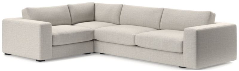 Oceanside Low 3-Piece Corner Sectional Sofa - image 0 of 12