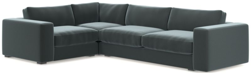 Oceanside Low 3-Piece Corner Sectional Sofa - image 0 of 11