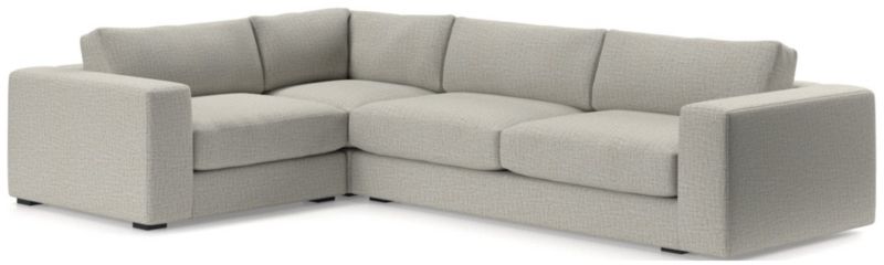 Oceanside Low 3-Piece Corner Sectional Sofa - image 0 of 11