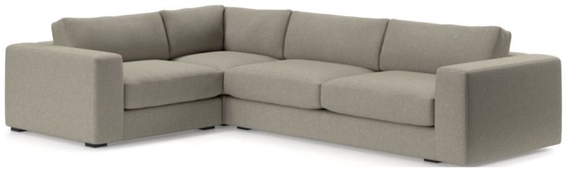 Oceanside Low 3-Piece Corner Sectional Sofa - image 0 of 12