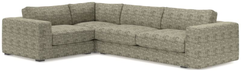 Oceanside Low 3-Piece Corner Sectional Sofa - image 0 of 12