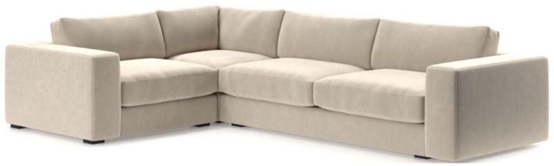 Oceanside Low 3-Piece Corner Sectional Sofa - image 0 of 11