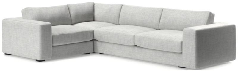 Oceanside Low 3-Piece Corner Sectional Sofa - image 0 of 11