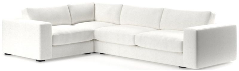 Oceanside Low 3-Piece Corner Sectional Sofa - image 0 of 12