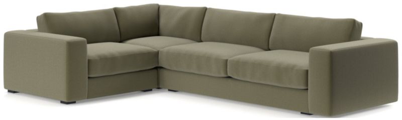 Oceanside Low 3-Piece Corner Sectional Sofa - image 0 of 11