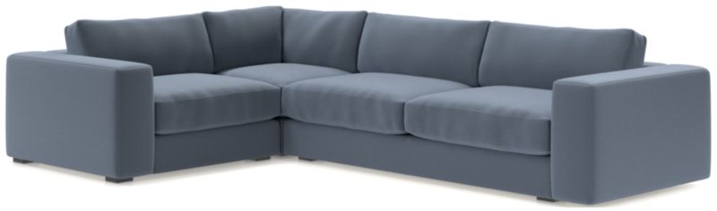 Oceanside Low 3-Piece Corner Sectional Sofa - image 0 of 12