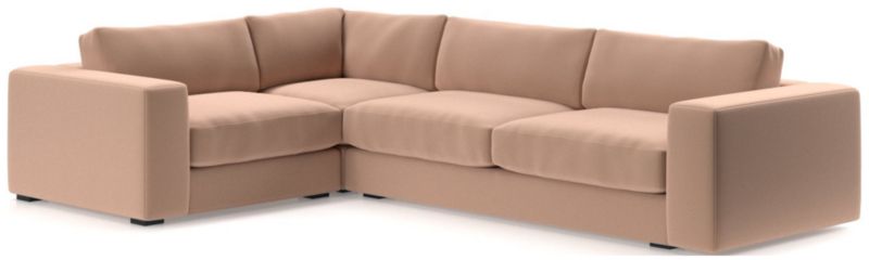 Oceanside Low 3-Piece Corner Sectional Sofa - image 0 of 11