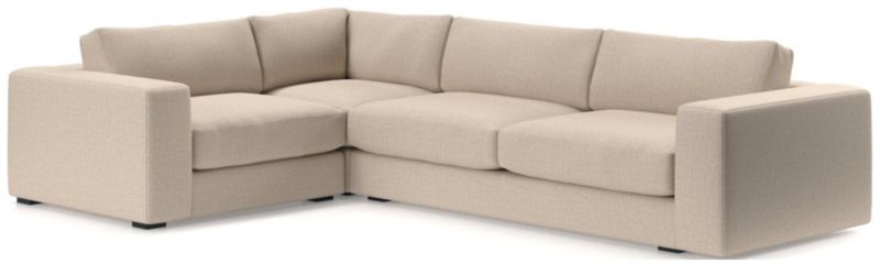 Oceanside Low 3-Piece Corner Sectional Sofa - image 0 of 11