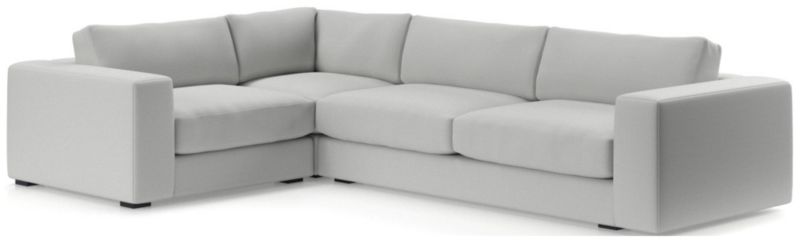 Oceanside Low 3-Piece Corner Sectional Sofa - image 0 of 11