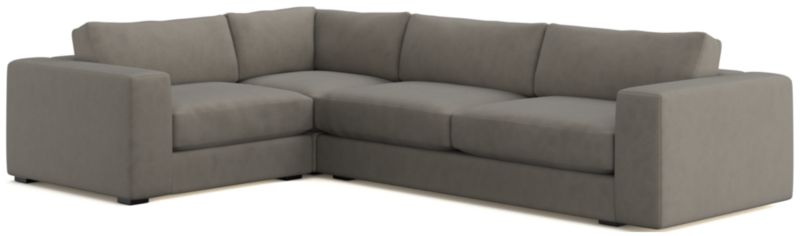 Oceanside Low 3-Piece Corner Sectional Sofa - image 0 of 12