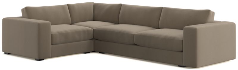 Oceanside Low 3-Piece Corner Sectional Sofa - image 0 of 11