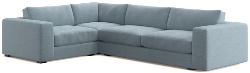 Oceanside Low 3-Piece Corner Sectional Sofa - image 0 of 12