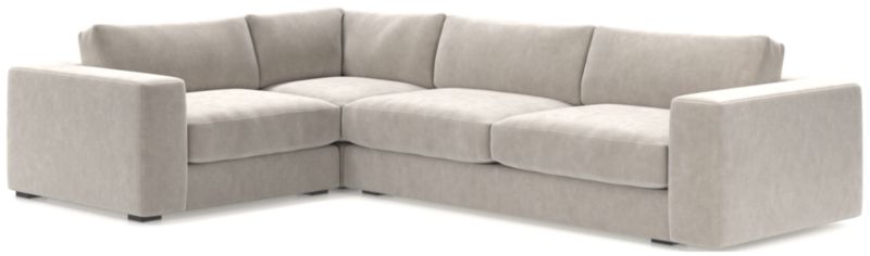 Oceanside Low 3-Piece Corner Sectional Sofa - image 0 of 12