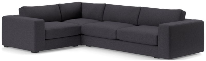 Oceanside Low 3-Piece Corner Sectional Sofa - image 0 of 11