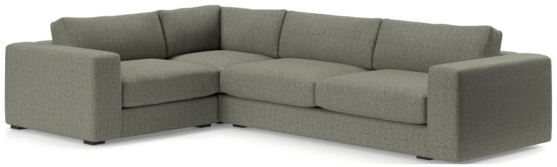 Oceanside Low 3-Piece Corner Sectional Sofa - image 0 of 12