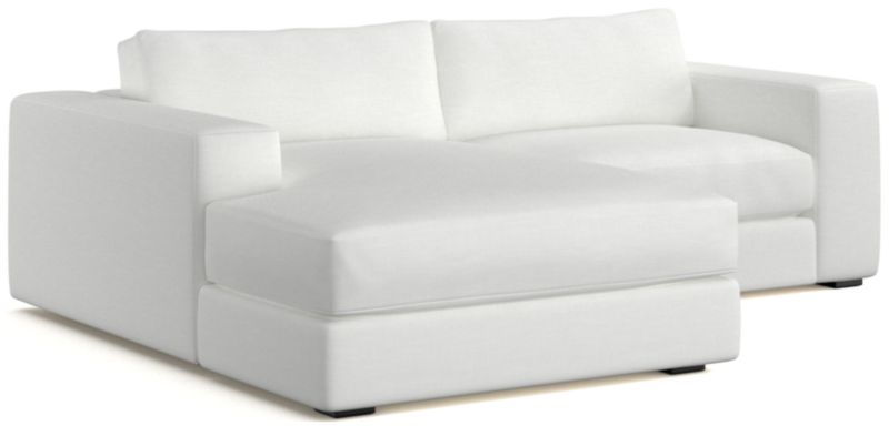 Oceanside Low 2-Piece Left-Arm Chaise Small Sectional Sofa - image 0 of 12