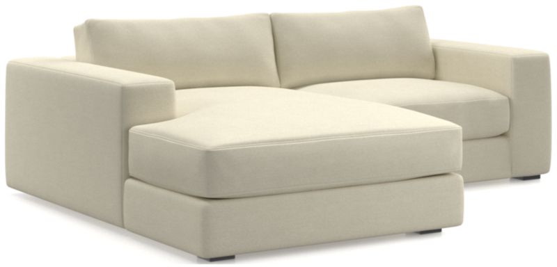 Oceanside Low 2-Piece Left-Arm Chaise Small Sectional Sofa - image 0 of 12