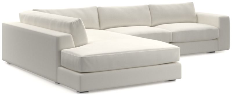 Oceanside Low 2-Piece Left-Arm Bumper Sectional Sofa - image 0 of 11