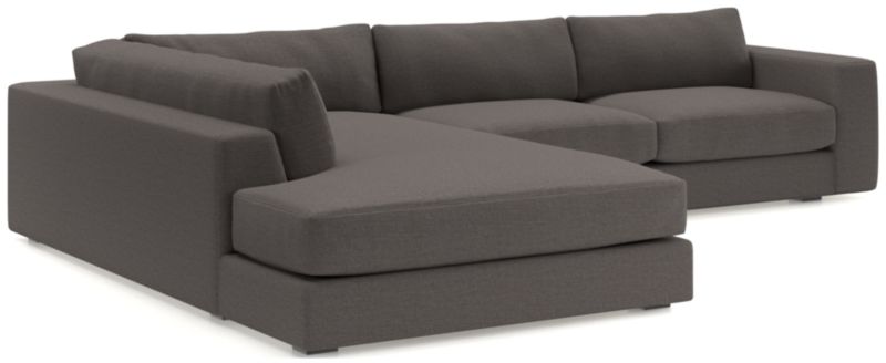 Oceanside Low 2-Piece Left-Arm Bumper Sectional Sofa - image 0 of 12