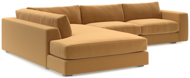 Oceanside Low 2-Piece Left-Arm Bumper Sectional Sofa - image 0 of 11