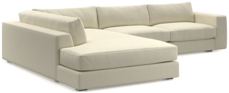 Oceanside Low 2-Piece Left-Arm Bumper Sectional Sofa - image 0 of 11