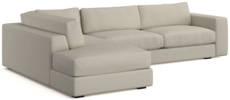 Oceanside Low 2-Piece Left-Arm Bumper Sectional Sofa - image 0 of 11