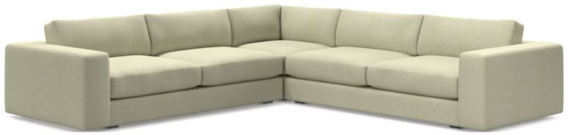 Oceanside Low Deep-Seat 3-Piece Corner Sectional Sofa - image 0 of 9