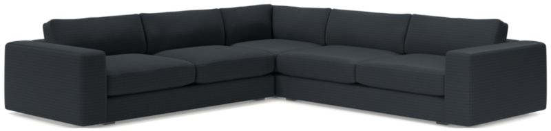 Oceanside Low Deep-Seat 3-Piece Corner Sectional Sofa - image 0 of 9