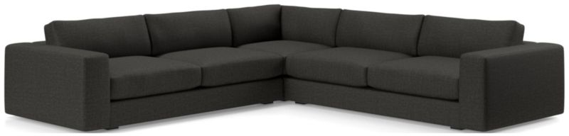 Oceanside Low Deep-Seat 3-Piece Corner Sectional Sofa - image 0 of 9