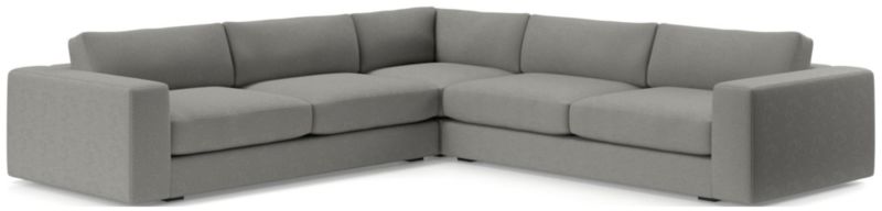 Oceanside Low Deep-Seat 3-Piece Corner Sectional Sofa - image 0 of 9